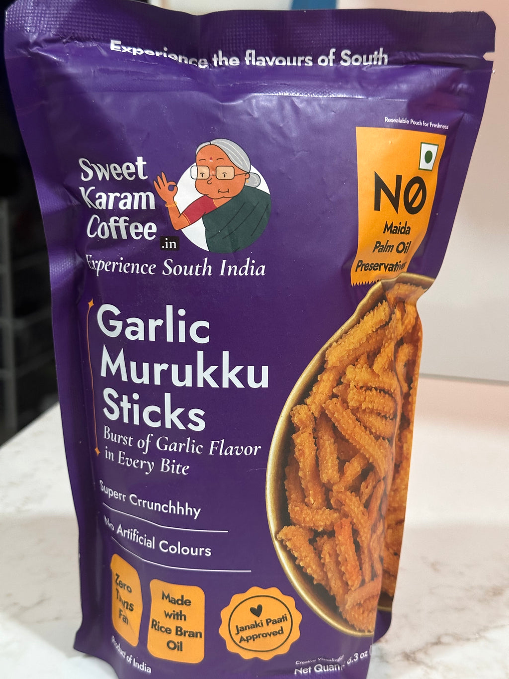 Garlic Murukku Sticks
