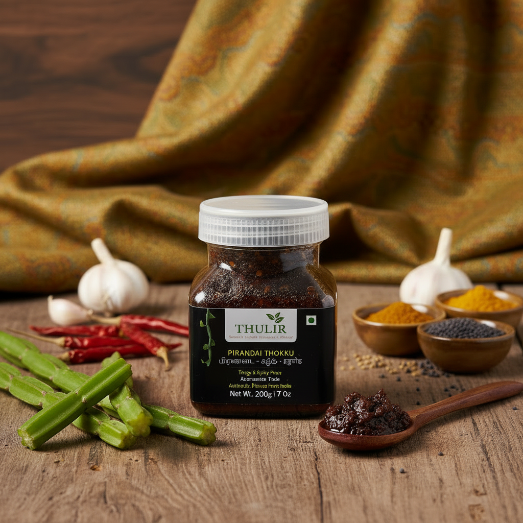 Pirandai (Veldt Grape) Thokku - 200 gms