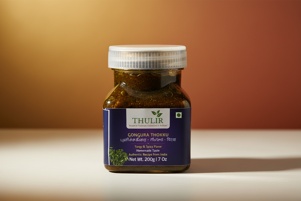 Gongura (Sorrel Leaves) Thokku - 200 GM